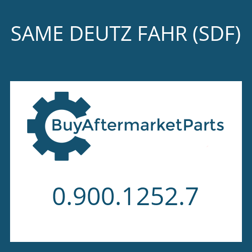 0.900.1252.7 SAME DEUTZ FAHR (SDF) HEXAGON SCREW