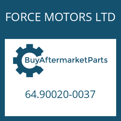 64.90020-0037 FORCE MOTORS LTD HEXAGON SCREW