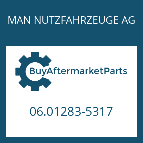 06.01283-5317 MAN NUTZFAHRZEUGE AG HEXAGON SCREW