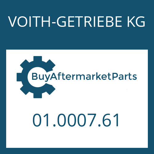 01.0007.61 VOITH-GETRIEBE KG SCREW PLUG