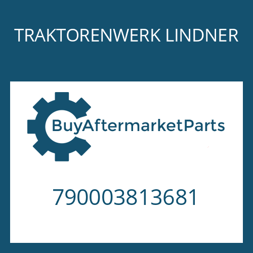 790003813681 TRAKTORENWERK LINDNER STUD