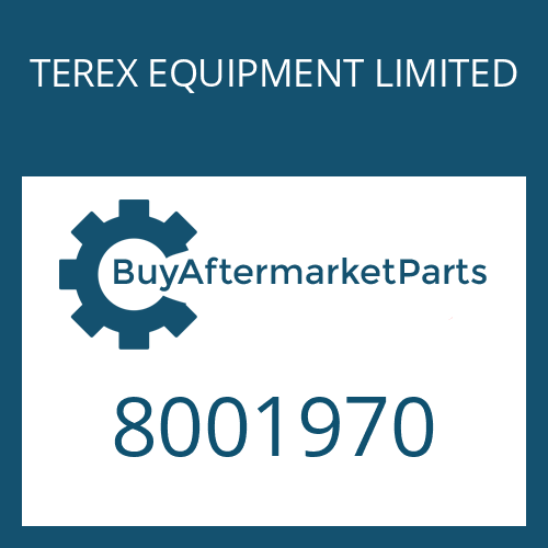 8001970 TEREX EQUIPMENT LIMITED HEXAGON NUT