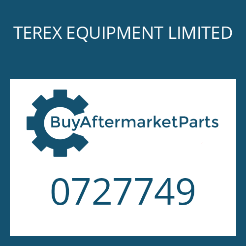 0727749 TEREX EQUIPMENT LIMITED SLOTTED NUT