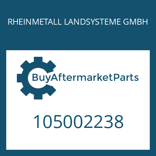 105002238 RHEINMETALL LANDSYSTEME GMBH CABLE CLIP