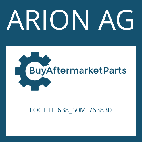 LOCTITE 638_50ML/63830 ARION AG JOINTING COMPOUND