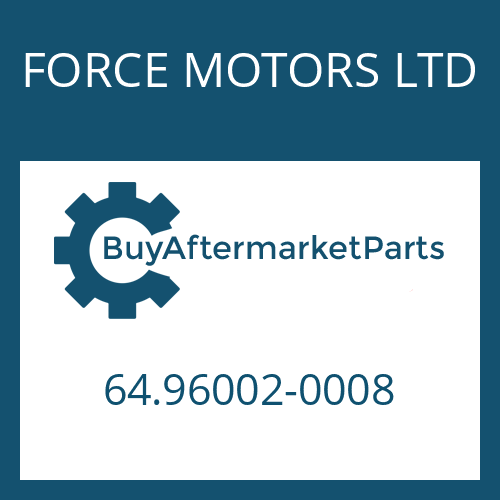 64.96002-0008 FORCE MOTORS LTD CAP