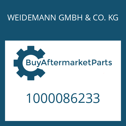 1000086233 WEIDEMANN GMBH & CO. KG SHIM