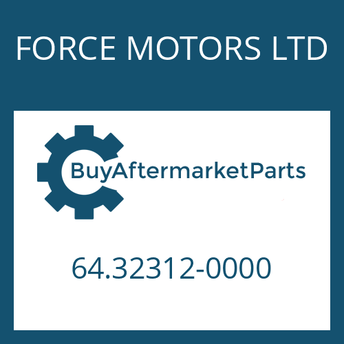 64.32312-0000 FORCE MOTORS LTD SHIM