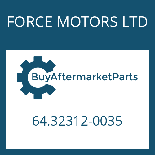 64.32312-0035 FORCE MOTORS LTD SHIM