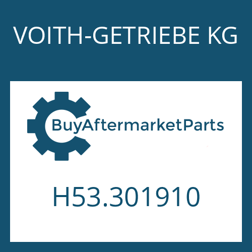 H53.301910 VOITH-GETRIEBE KG SHIM