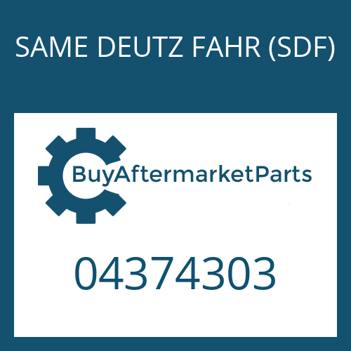 04374303 SAME DEUTZ FAHR (SDF) WASHER