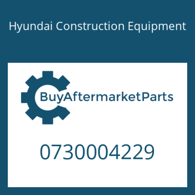 0730004229 Hyundai Construction Equipment WASHER