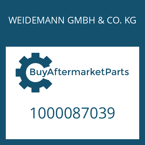 1000087039 WEIDEMANN GMBH & CO. KG SHIM