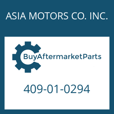 409-01-0294 ASIA MOTORS CO. INC. WASHER