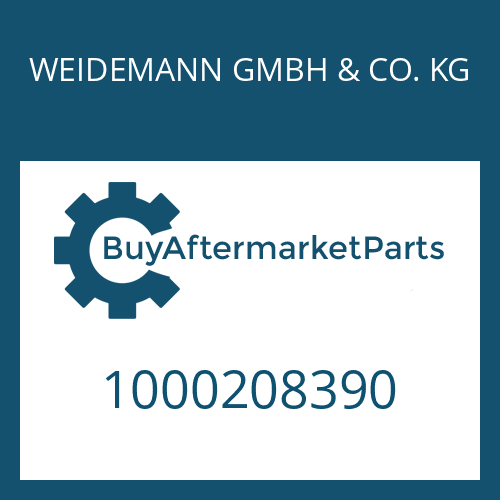 1000208390 WEIDEMANN GMBH & CO. KG SHIM