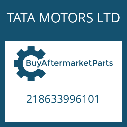 218633996101 TATA MOTORS LTD WASHER