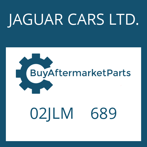 02JLM 689 JAGUAR CARS LTD. WASHER