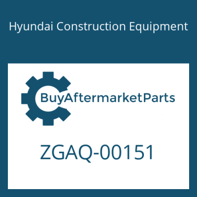 Hyundai Construction Equipment ZGAQ-00151 - WASHER-THRUST 6.2 for Heavy Equipment