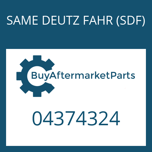 04374324 SAME DEUTZ FAHR (SDF) RING