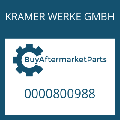 0000800988 KRAMER WERKE GMBH RING