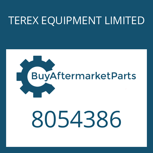 8054386 TEREX EQUIPMENT LIMITED WASHER