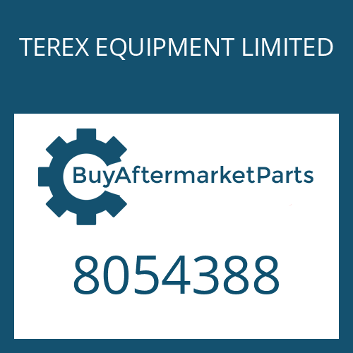 8054388 TEREX EQUIPMENT LIMITED WASHER