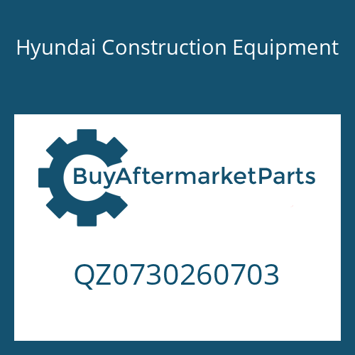 QZ0730260703 Hyundai Construction Equipment BUSH