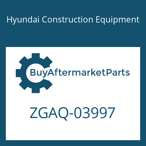 ZGAQ-03997 Hyundai Construction Equipment RING-16.0