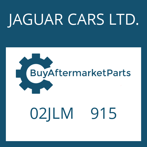 02JLM 915 JAGUAR CARS LTD. SNAP RING