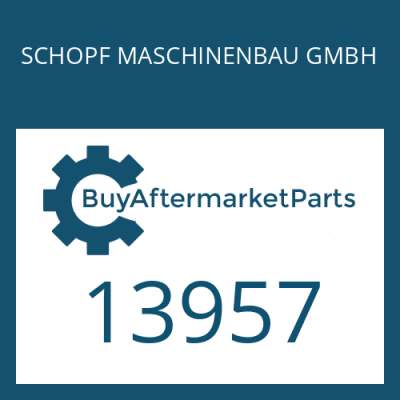 13957 SCHOPF MASCHINENBAU GMBH COMPRESSION SPRING