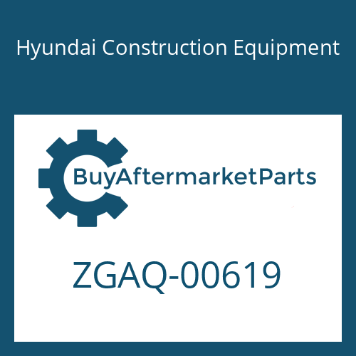 ZGAQ-00619 Hyundai Construction Equipment SPRING-COMPRESSION