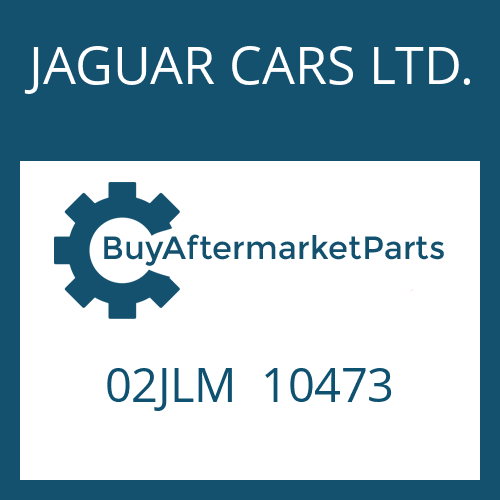 02JLM 10473 JAGUAR CARS LTD. ROUND SEALING RING