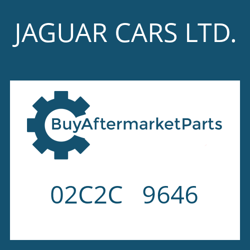 02C2C 9646 JAGUAR CARS LTD. ROUND SEALING RING