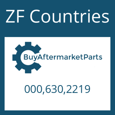 000,630,2219 ZF Countries O-RING