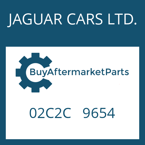 02C2C 9654 JAGUAR CARS LTD. SEALING SLEEVE