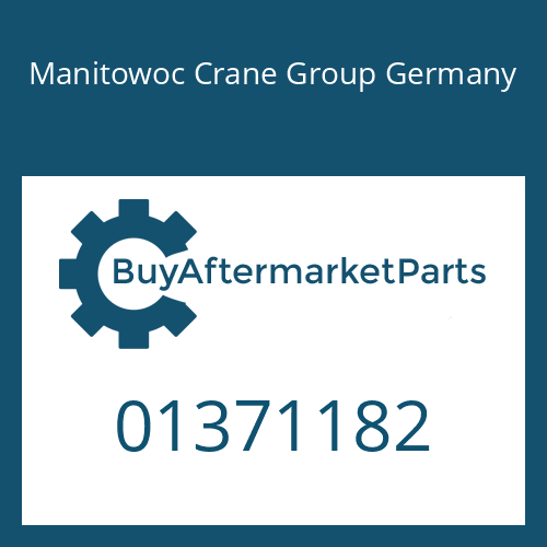 01371182 Manitowoc Crane Group Germany SHAFT SEAL