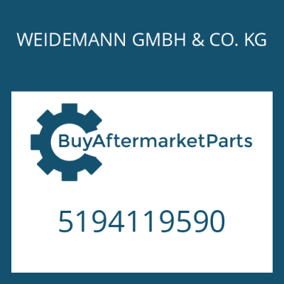 5194119590 WEIDEMANN GMBH & CO. KG SHAFT SEAL