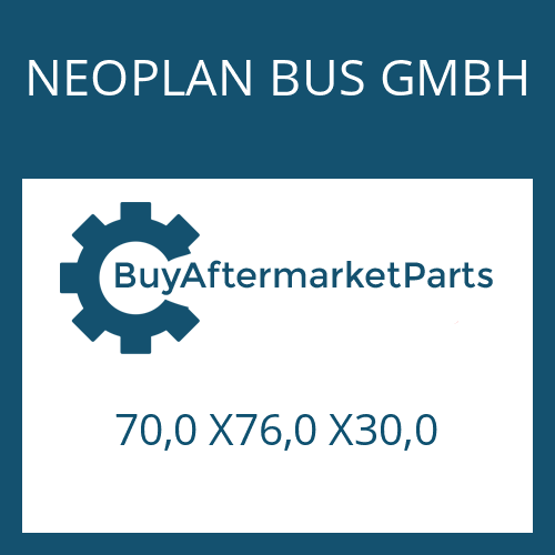 70,0 X76,0 X30,0 NEOPLAN BUS GMBH NEEDLE CAGE