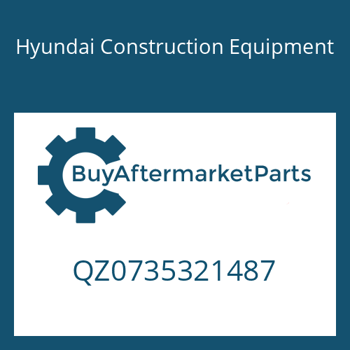 QZ0735321487 Hyundai Construction Equipment AX.NEEDLE CAGE