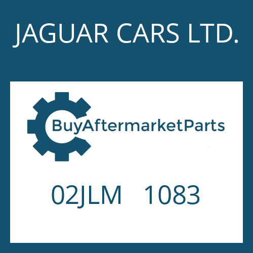 02JLM 1083 JAGUAR CARS LTD. HEXALOBULAR DRIVING SCREW