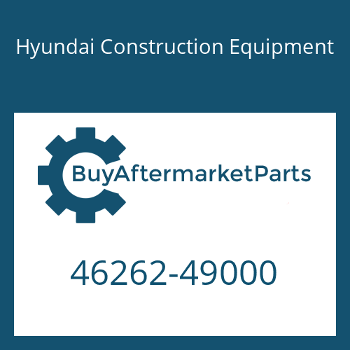 46262-49000 Hyundai Construction Equipment HEXALOBULAR DRIVING SCREW