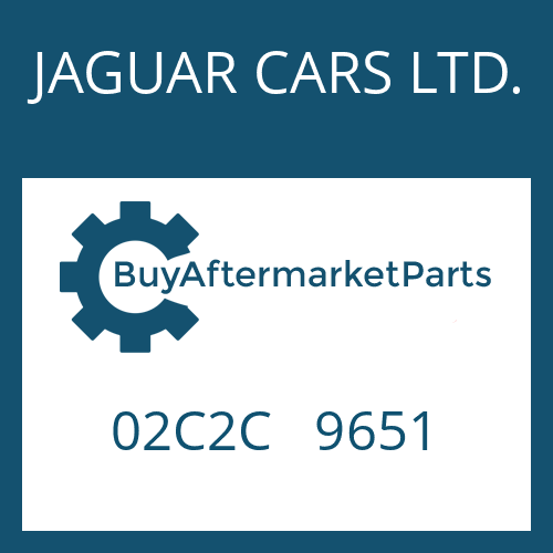 02C2C 9651 JAGUAR CARS LTD. HEXALOBULAR DRIVING SCREW