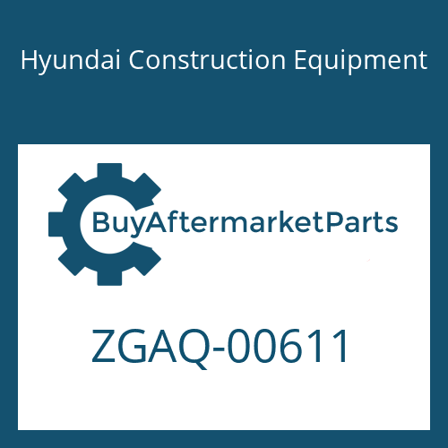 ZGAQ-00611 Hyundai Construction Equipment SCREW-TORX