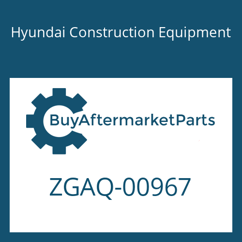 ZGAQ-00967 Hyundai Construction Equipment PIPE-HOSE