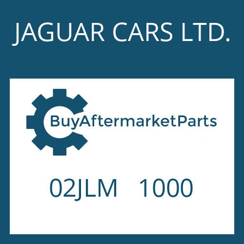 02JLM 1000 JAGUAR CARS LTD. LIN.CLUTCH DISC