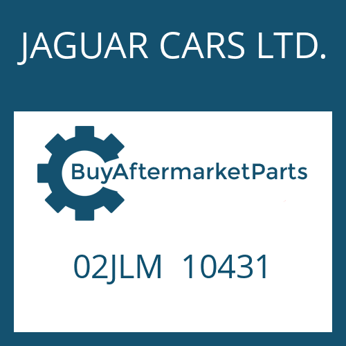 02JLM 10431 JAGUAR CARS LTD. DISC CARRIER