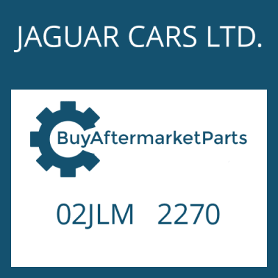 02JLM 2270 JAGUAR CARS LTD. PARKING LOCK WHEEL