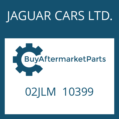 02JLM 10399 JAGUAR CARS LTD. HALTEWINKEL