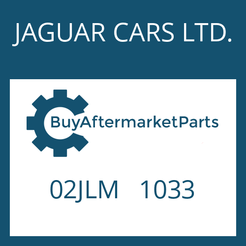 02JLM 1033 JAGUAR CARS LTD. DISC CARRIER