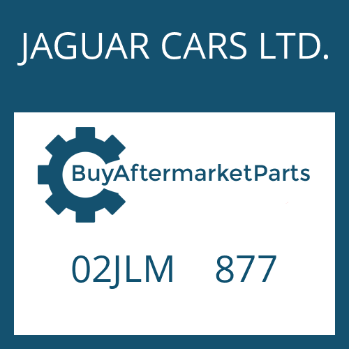 02JLM 877 JAGUAR CARS LTD. ROUND SEALING RING